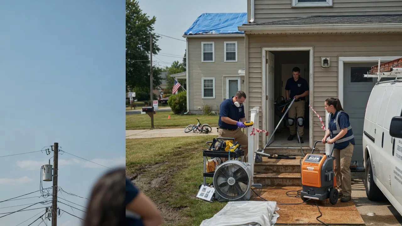 Water Damage Repair in Martinsburg, WV near me